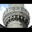 Der Umgang eines Minaretts
